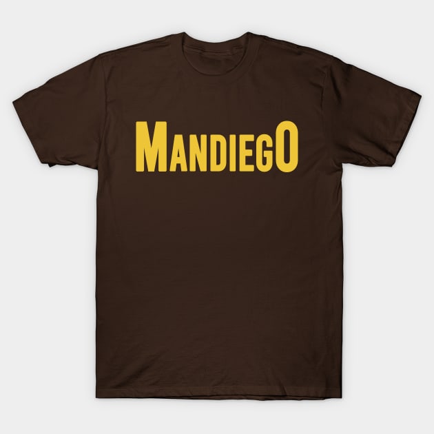 Mandiego Straight T-Shirt by rsclvisual